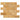 Gold/Yellow Travertine Mosaic - 2x4 Brick