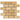 Gold/Yellow Travertine Mosaic - 2x4 Brick