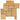 Gold/Yellow Travertine Tile - Versailles Pattern