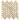 Close-up of ivory travertine 1x2 herringbone mosaic tile sheet showing zigzag pattern and natural stone texture
