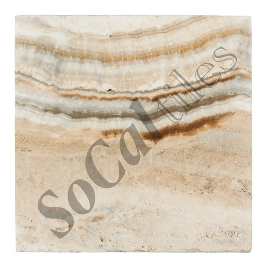 Latravonya Travertine 12’’ X 12’’ Tile Tumbled/Filled & Honed Wall Tile