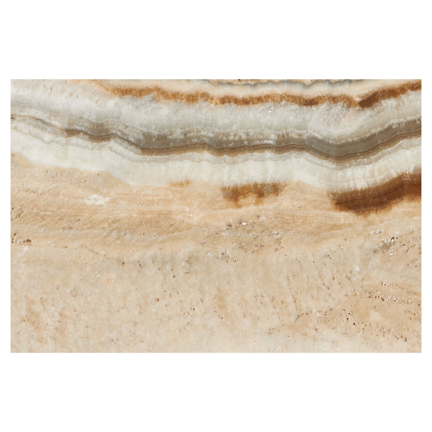 Latravonya Travertine 16’’ X 24’’ Tile Filled & Honed Wall Tile