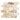 Latravonya Travertine 2’’ X 4’’ Brick Mosaic Filled & Honed Wall Tile