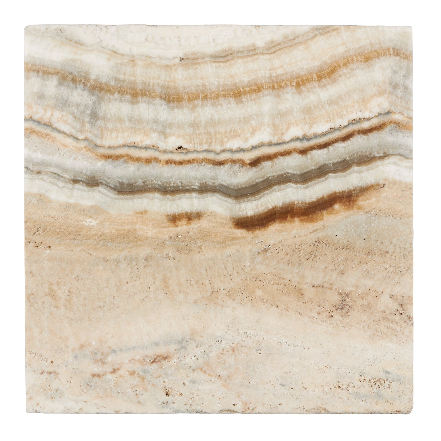 Latravonya Travertine 12’’ X 12’’ Tile Tumbled/Filled & Honed Tumbled / 1 sq. ft. Wall Tile