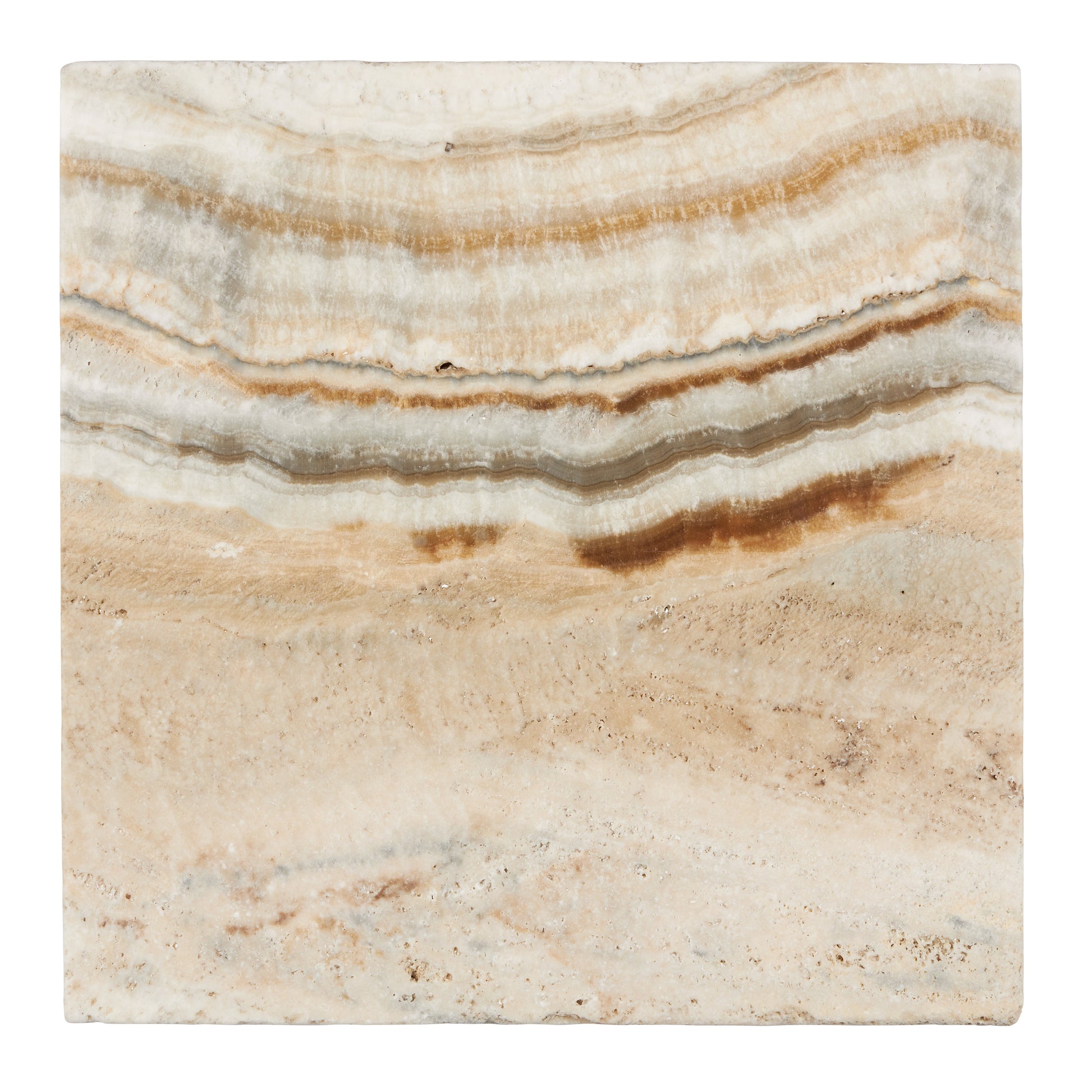 Latravonya Travertine 12’’ X 12’’ Tile Tumbled/Filled & Honed Tumbled / 1 sq. ft. Wall Tile