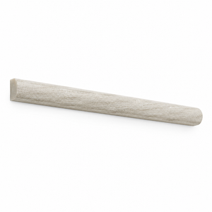 Haisa Light (White Wood) Limestone Trim - Bullnose Liner