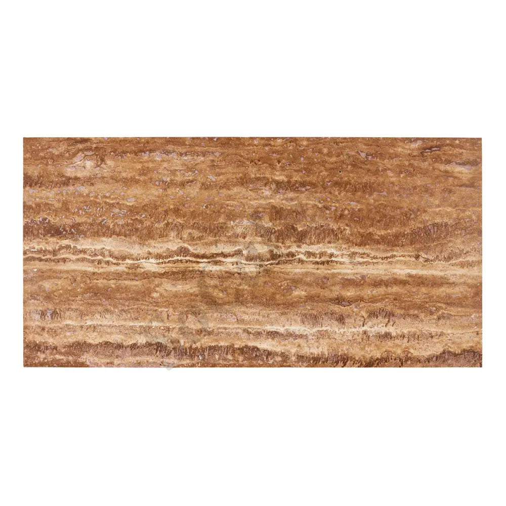 Noce Exotic Travertine Vein-Cut 12’’ X 24’’ Tile Brushed & Unfilled/Filled & Honed/Filled & Polished Filled & Honed / 1