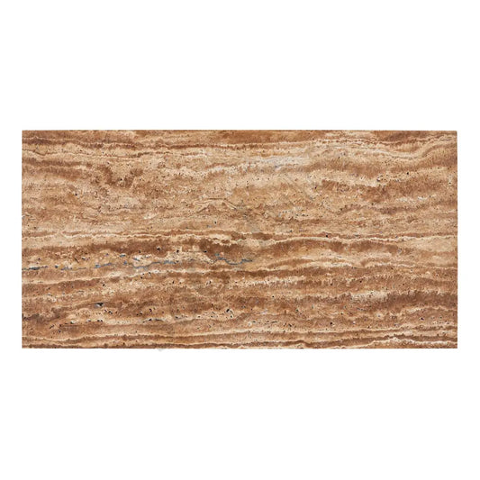 Noce Exotic Travertine Vein-Cut 12’’ X 24’’ Tile Brushed & Unfilled/Filled & Honed/Filled & Polished Brushed & Unfilled