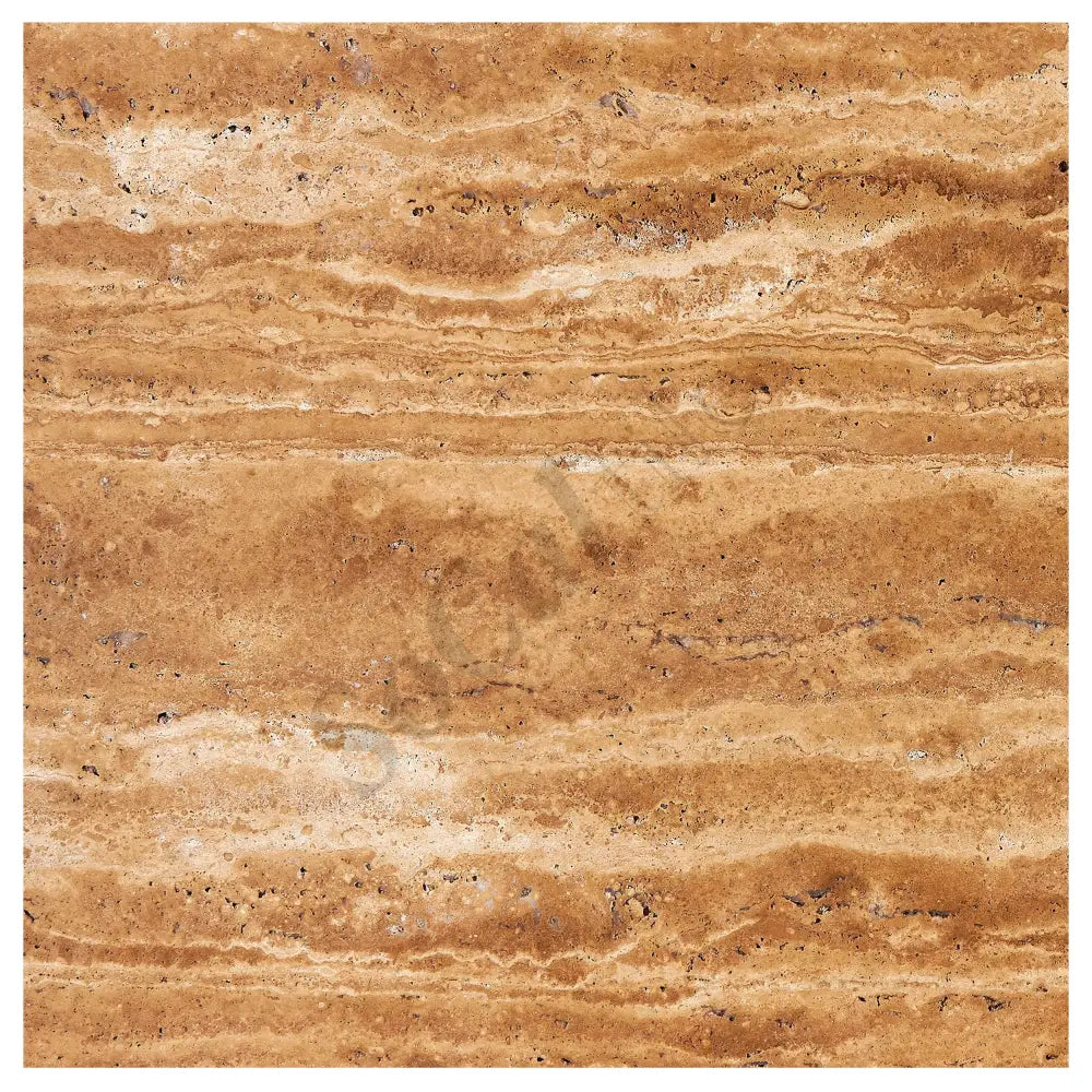 Noce Exotic Travertine Vein-Cut 18’’ X 18’’ Tile Brushed & Unfilled/Filled & Honed/Filled & Polished Filled & Honed / 1