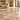 Noce Travertine 4x4 living-room floor application