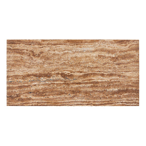 Noce Exotic Travertine Tile - 12x24 Vein-Cut