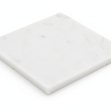 Oriental White 4x4 tumbled single-tile product shot
