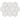 Oriental White Marble Mosaic - 5in Hexagon