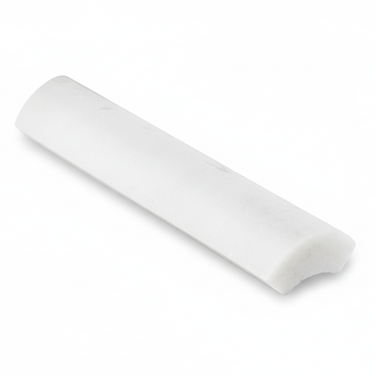 Oriental White quarter-round architectural application