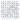 Oriental White Marble Mosaic - Triple-Weave with Blue-Gray Dots
