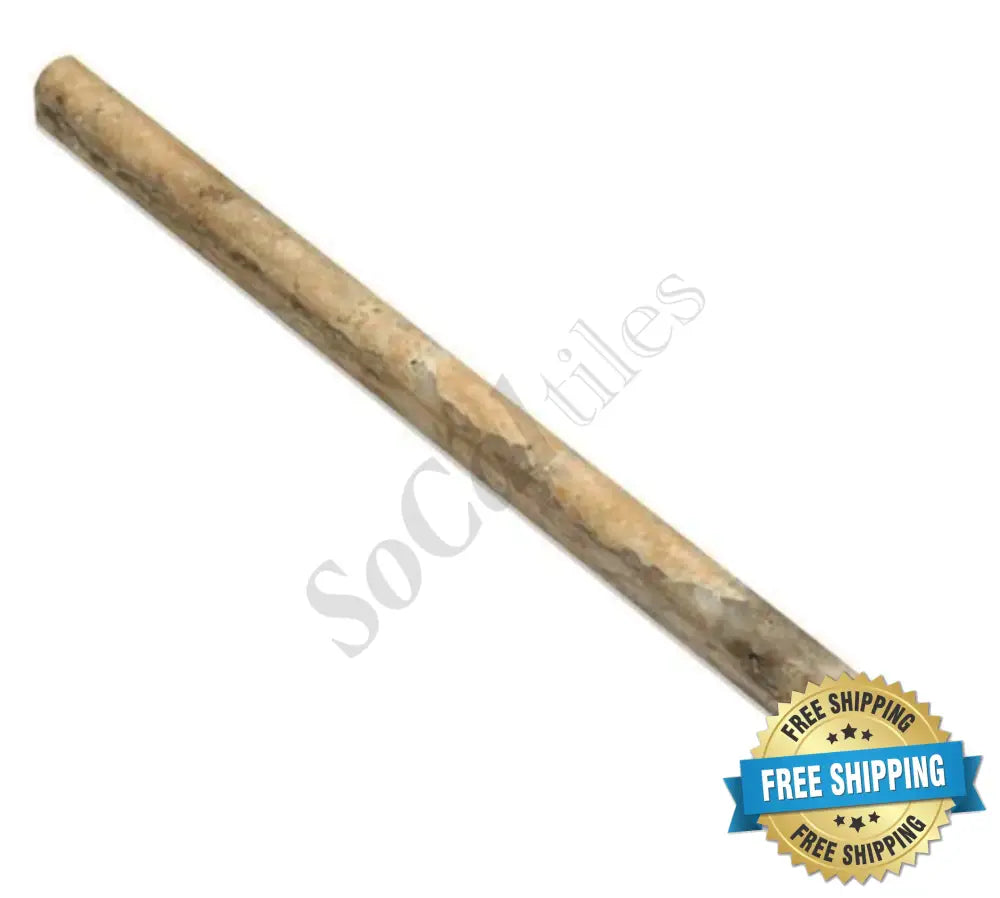 Philadelphia Travertine 1/2’’ X 12’’ Pencil Liner Honed Liner