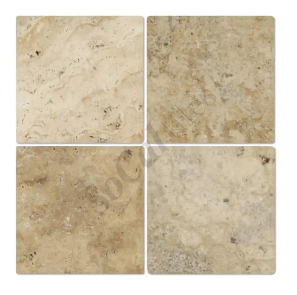 Philadelphia Travertine 6’’ X 6’’ Tile Tumbled Wall Tile