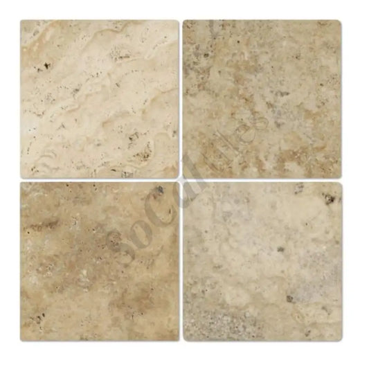 Philadelphia Travertine 6’’ X 6’’ Tile Tumbled Wall Tile