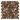 Polished Emperador Dark 1-inch hexagon hero render