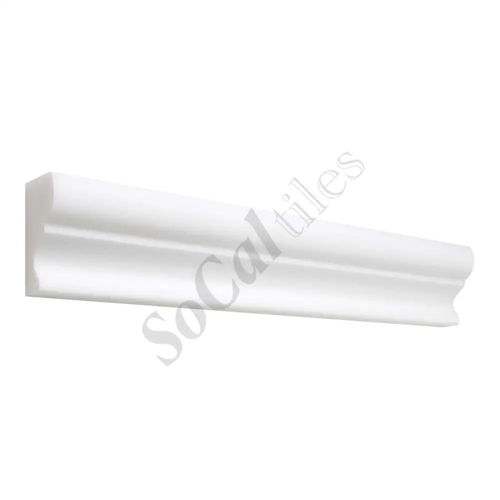 Thassos White Marble 2’’ X 12’’ Crown Molding Polished/Honed Crown
