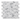 Tundra Gray Marble Mosaic - 5/8x2 Mini-Brick