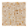 Valencia Travertine 5/8’’ X 5/8’’ Mosaic Tumbled Wall Tile