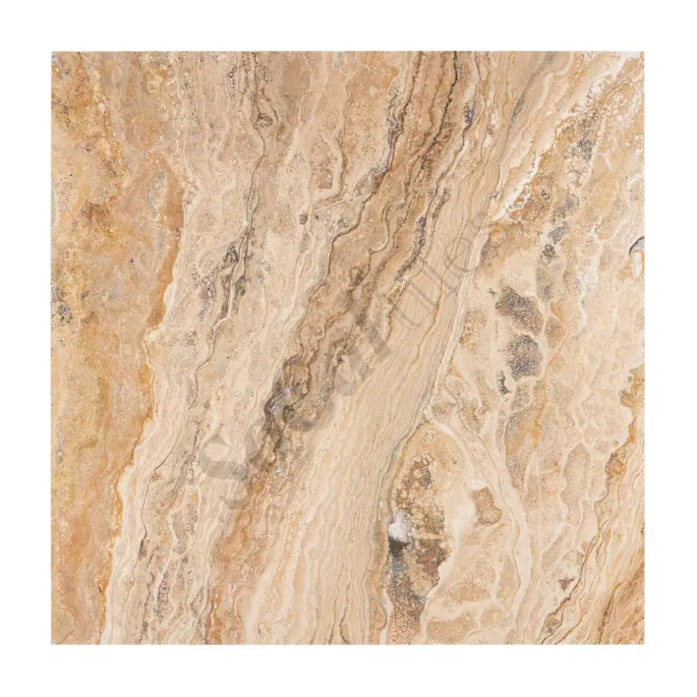 Valencia Travertine 18’’ X 18’’ Tile Filled & Honed Wall Tile
