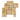 Valencia Travertine OPUS Mini-Pattern on white