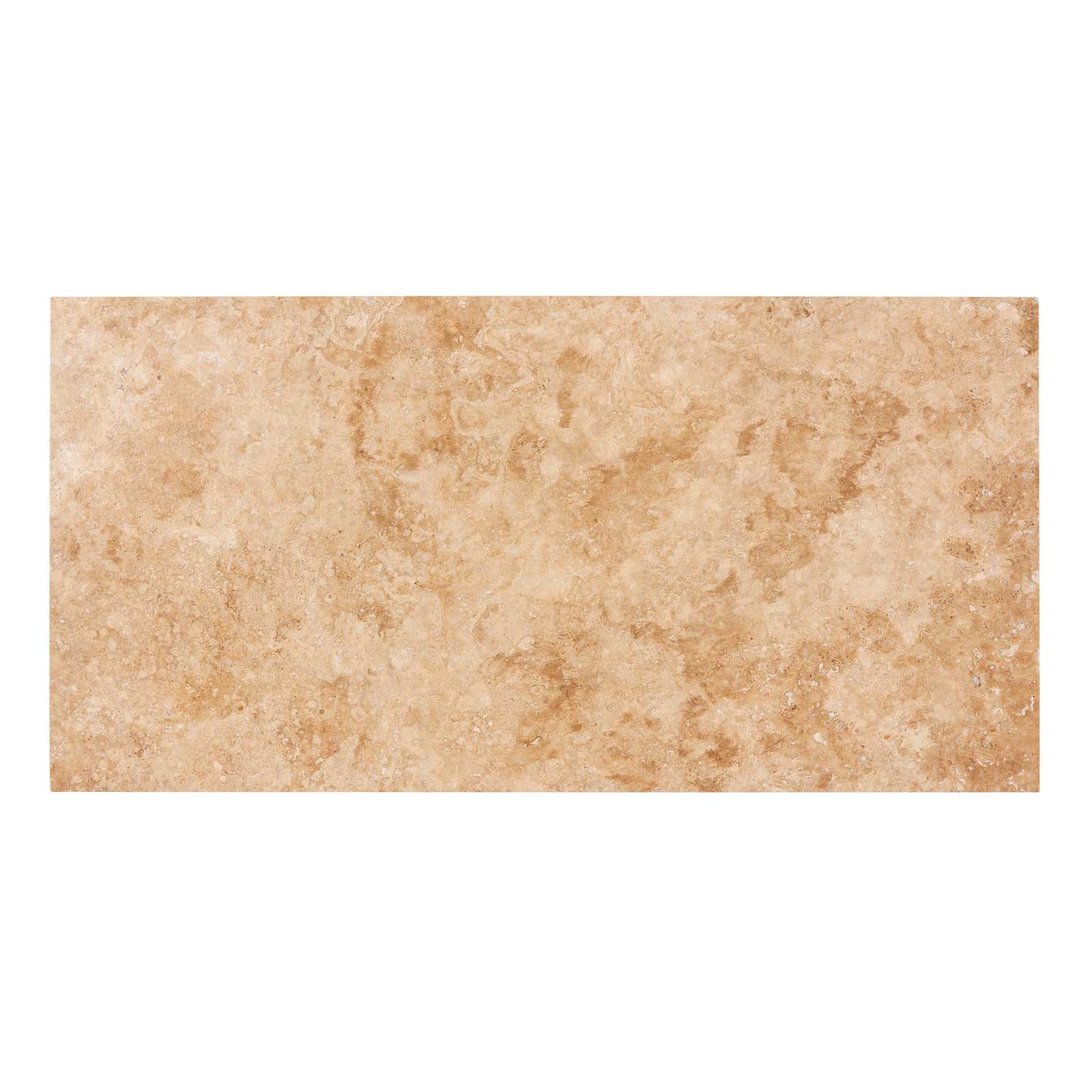 Walnut Travertine 12’’ X 24’’ Tile Filled & Honed Wall Tile