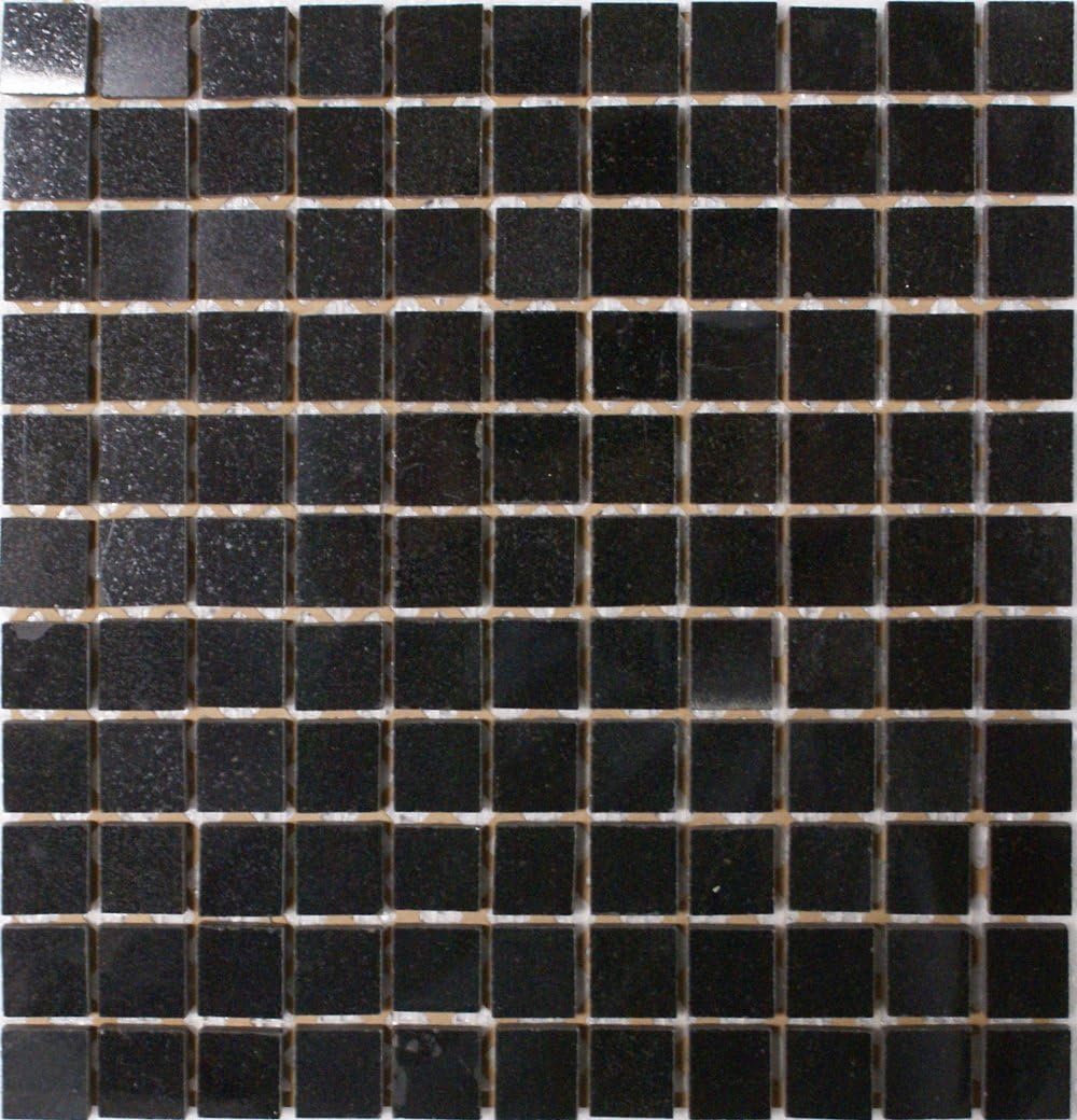 Absolute Black Granite 1" X 1" Mosaic Polished