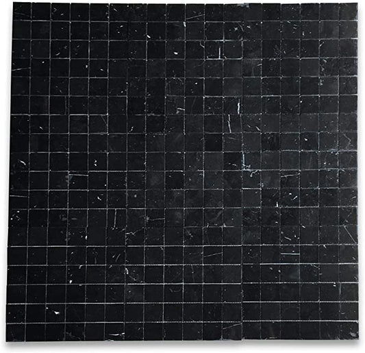 Absolute Black Granite 5/8" X 5/8" Mosaic Polished