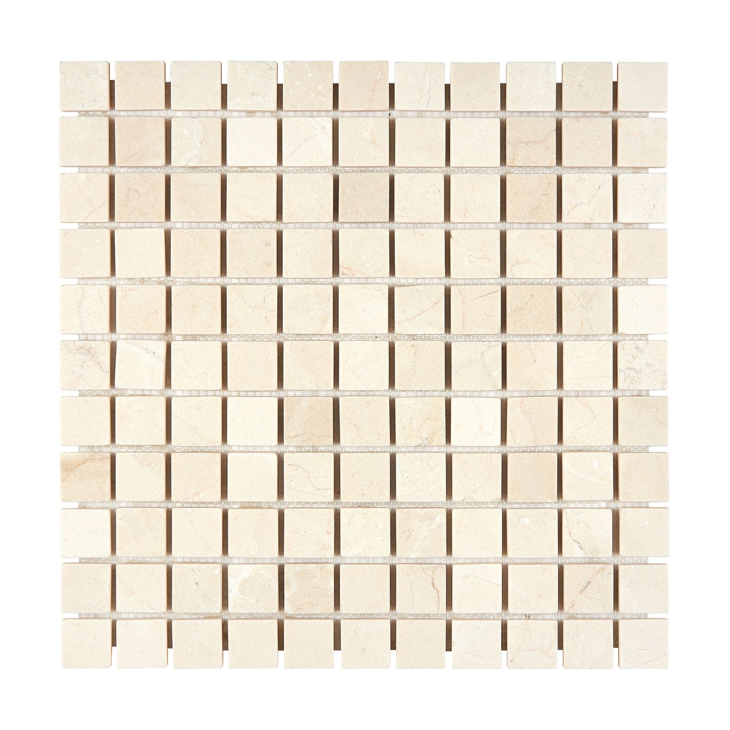 Crema Marfil Marble 1" X 1" Mosaic