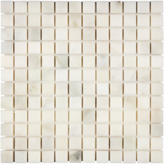 Calacatta Oliva Marble 1" X 1" Mosaic Polished/Honed