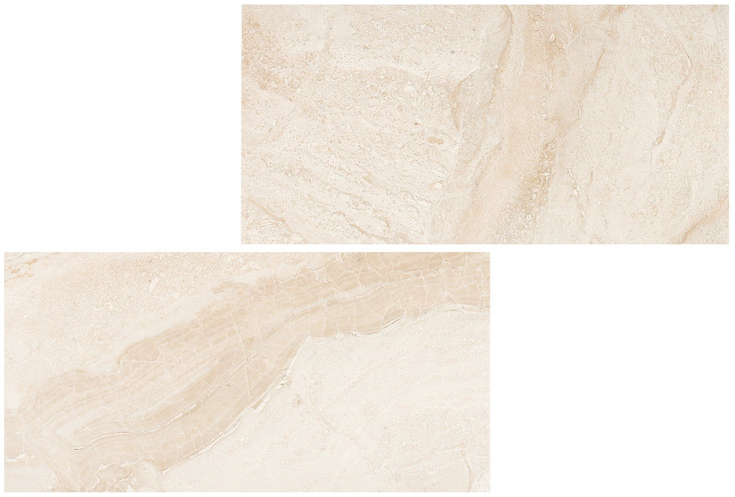 Diano Royal (Queen Beige) Marble 6" X 12" Tile Polished/Honed