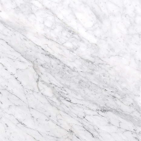 Bianco Carrara White Marble 12" X 12" Tile Micro-Beveled